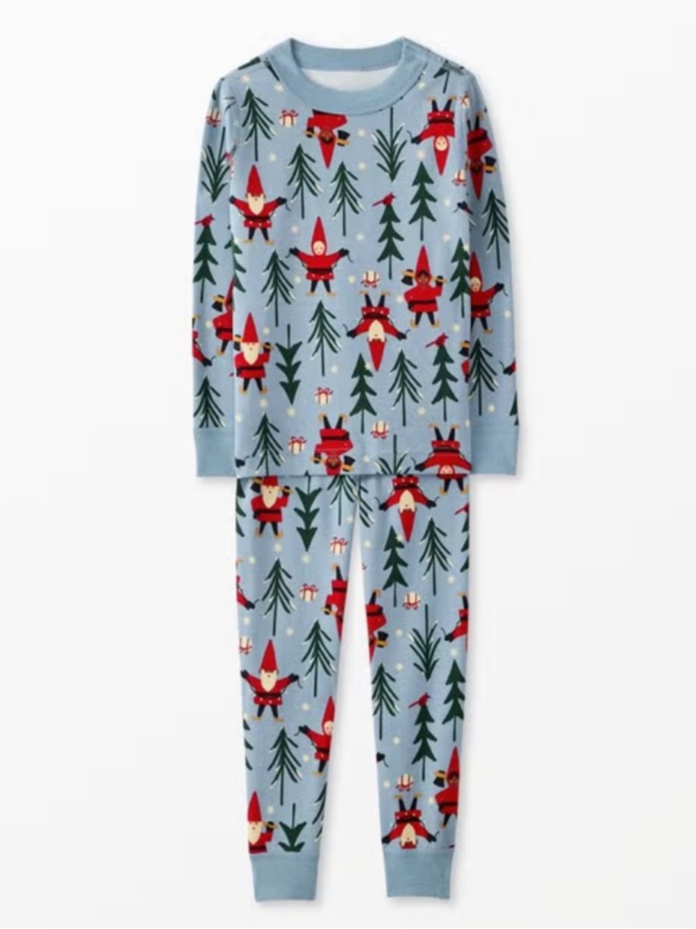 Hanna Andersson HannaJams Long John Pajama Set Holiday Harvest Size 130cm US 8